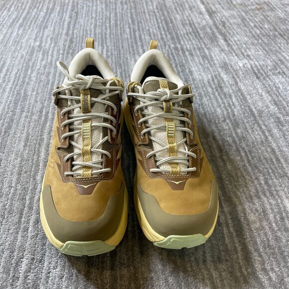 Hoka One One Kaha Low Mens 10.5 Wheat Mushroom Shoes Hiking 1123114-FNN GTX main image 9